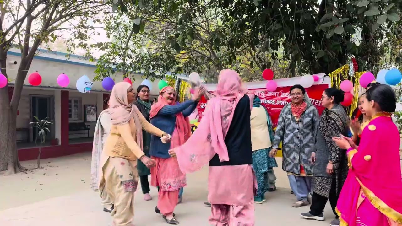 Gidda dance by Grandparents #grandparent_day_celebration #kvs #kv2halwara
