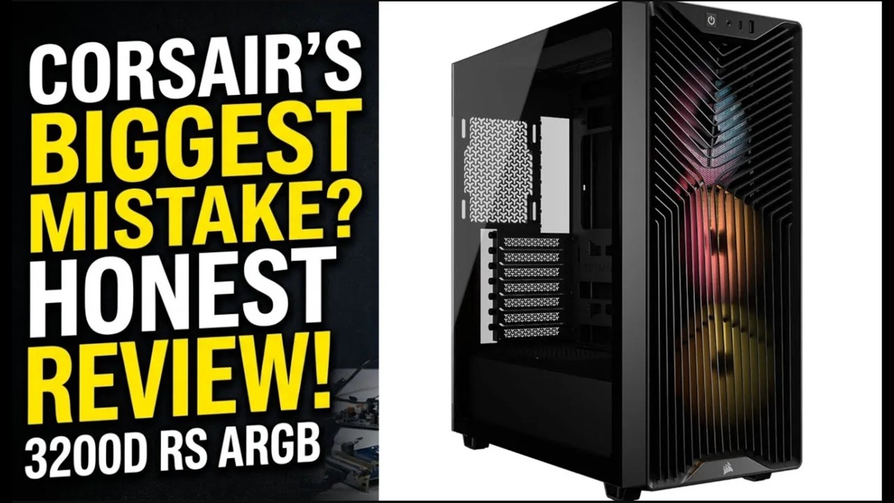 Totally DISAPPOINTING Corsair 3200D RS ARGB PC Gaming Case - Discussion & LIVE Chat