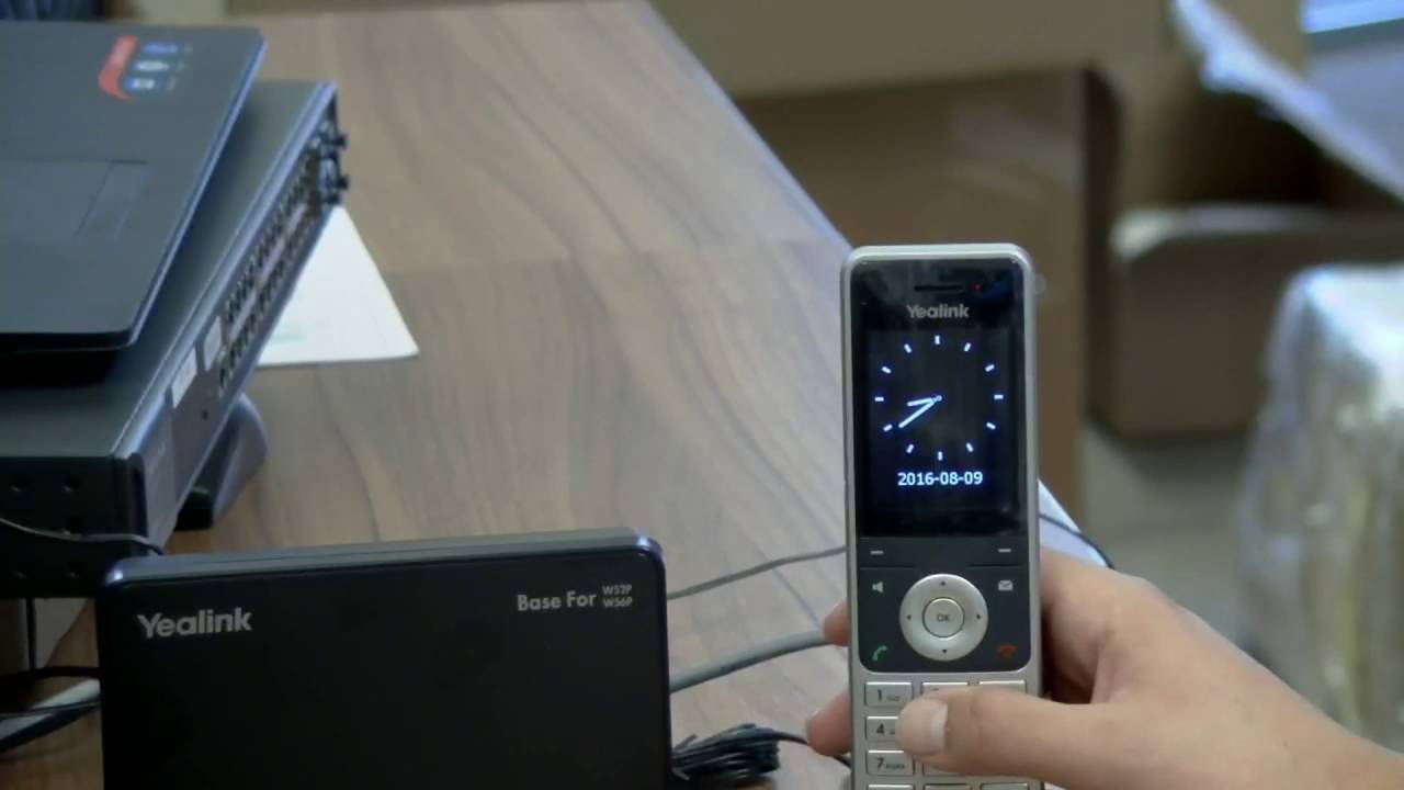 Yealink W56P IP DECT PHONE