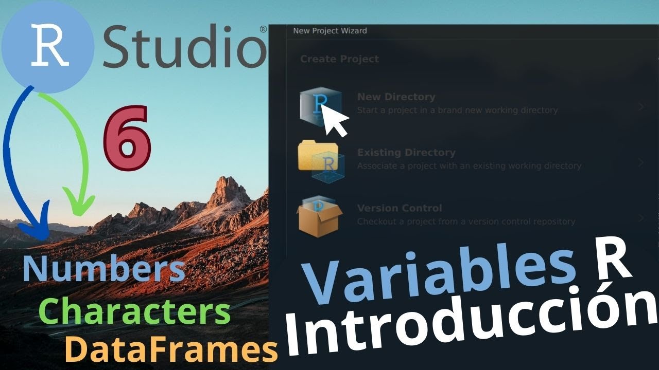 Variables y estructura de datos en R | 6ta Parte #rstudio #rlanguage
