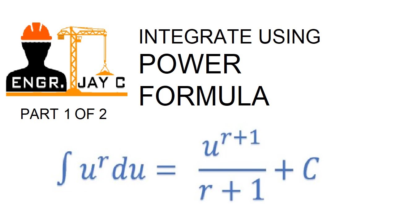 Integral Calculus: Power Rule Part 1 of 2 (Filipino, English)