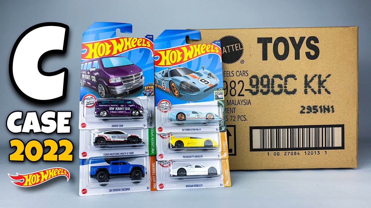 Unboxing Hot Wheels - C Case 2022