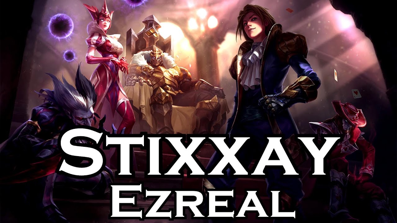 Stixxay plays Ezreal - Full Game - Patch 5.24 (1vs5 penta)