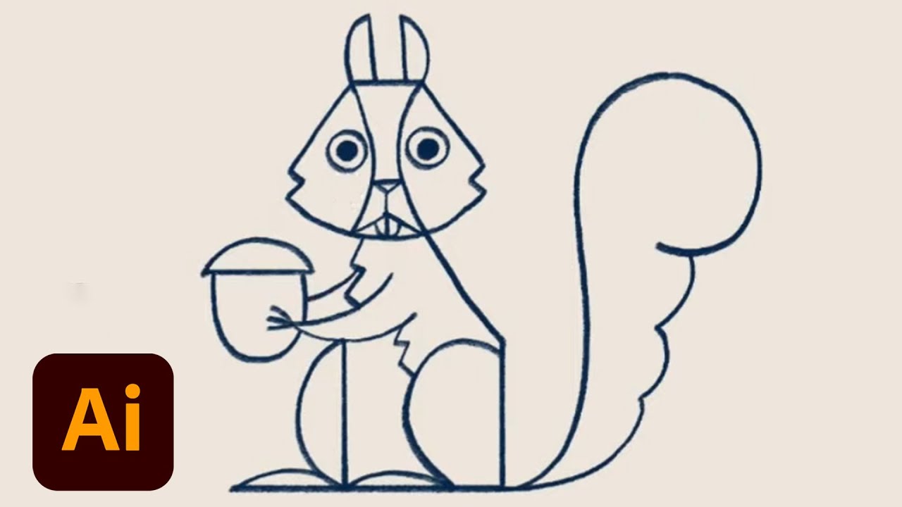 Draw Along with Kyle T. Webster - Squirrel | Adobe Creative Cloud