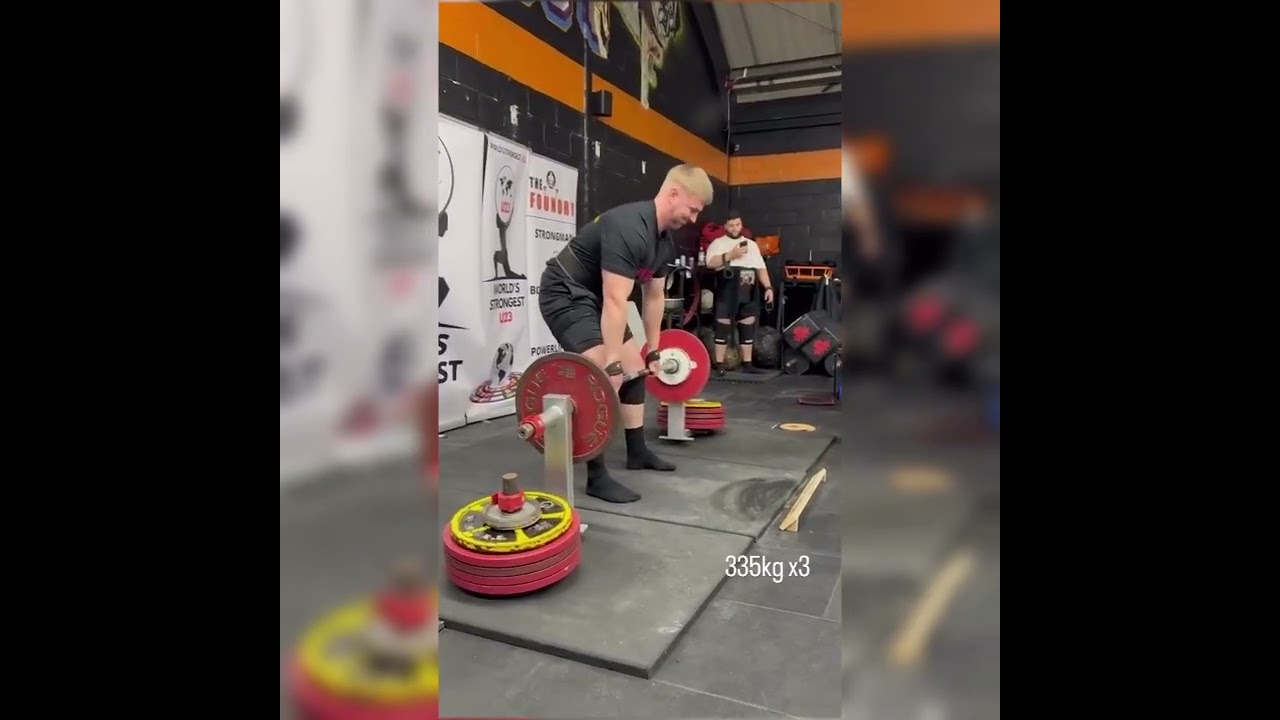 Max rogers U23 world's strongest man competition 4.10.2025 MANBEAST Sponsored athlete.3rd overall