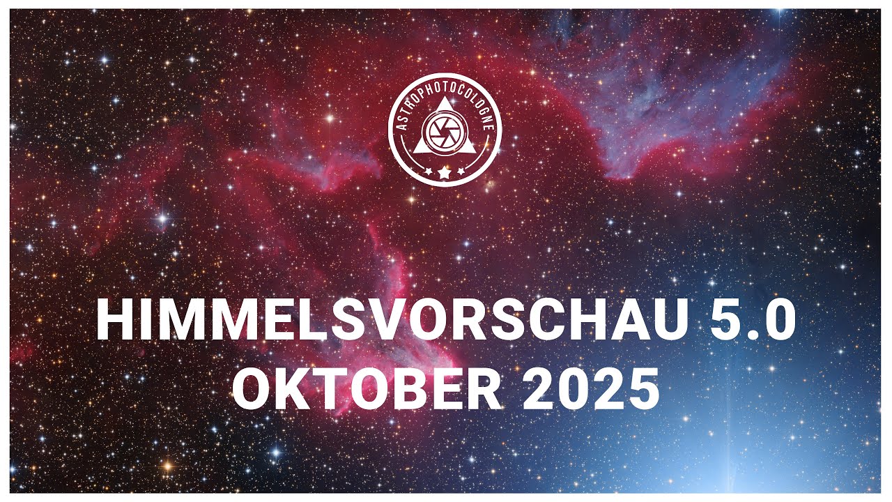 Himmelsvorschau für Astrofotografen Oktober 2025 // Die Cassiopeia und die Andromeda.