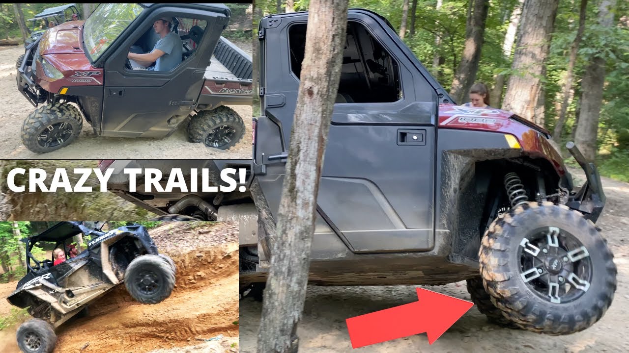 RANGER XP 1000 AND TURBO RZR TAKE ON STEEP AND ROUGH TRAILS AT TURKEY BAY OHV PARK