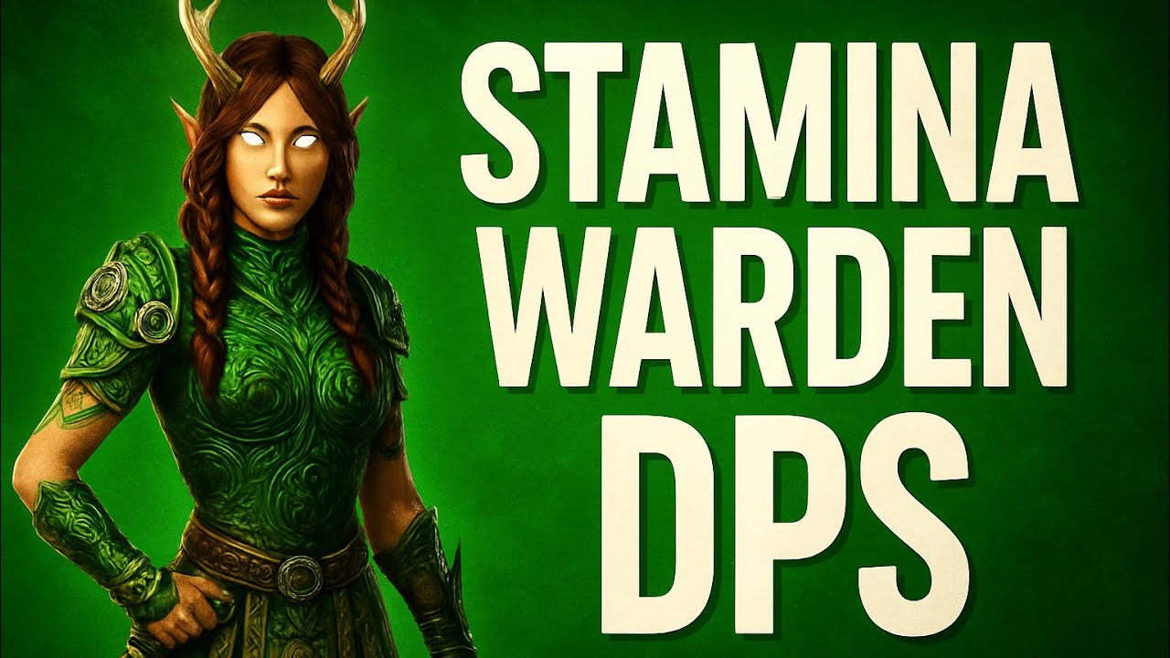This ESO STAMINA WARDEN DPS Build Still Hits Hard in 2025!