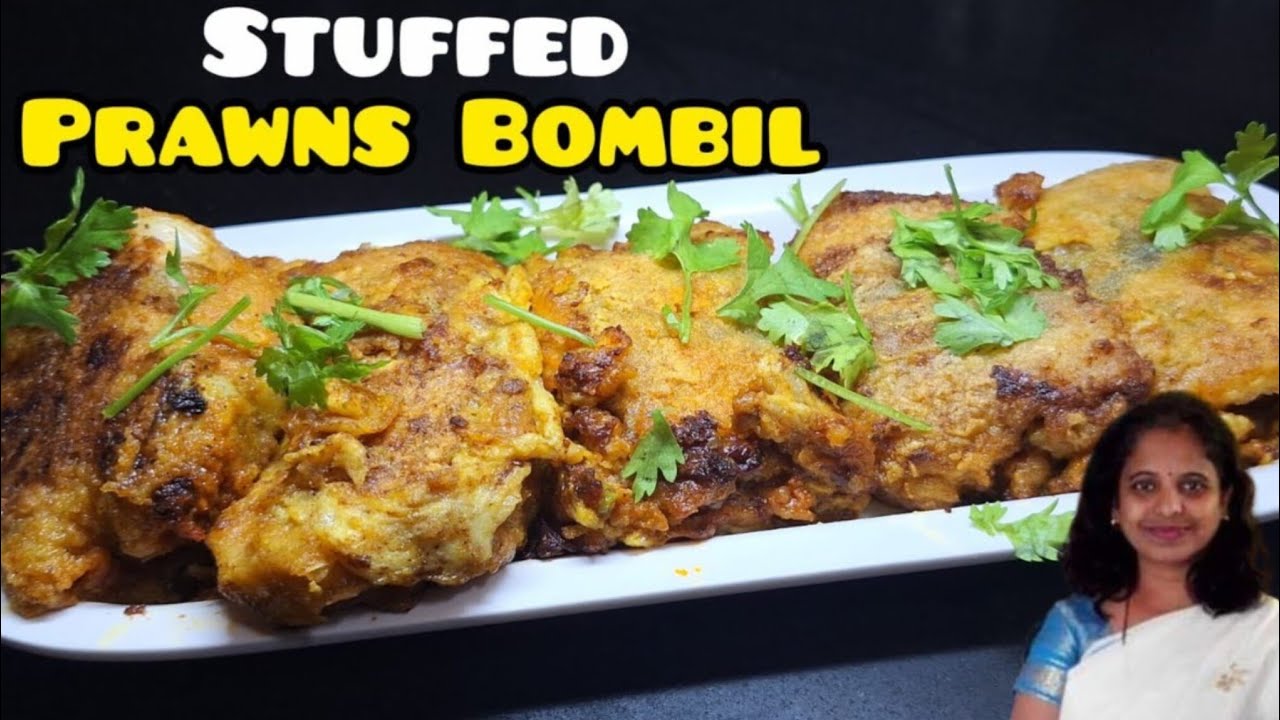 कोळंबी भरलेला बोंबील 🔥| Bombil Stuffed with Prawns🍤🔥| खास कोकणी रेसिपी 😋👌🏻|