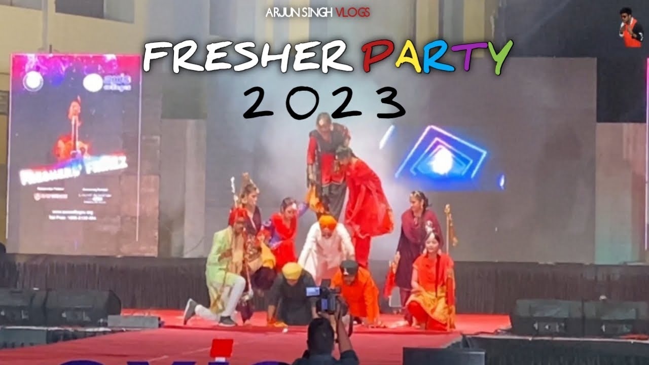 Fresher Party 2023 Vlog | Dance Performance | Axis College Kanpur | Bhai Famous Vlogs @BhaiFamous