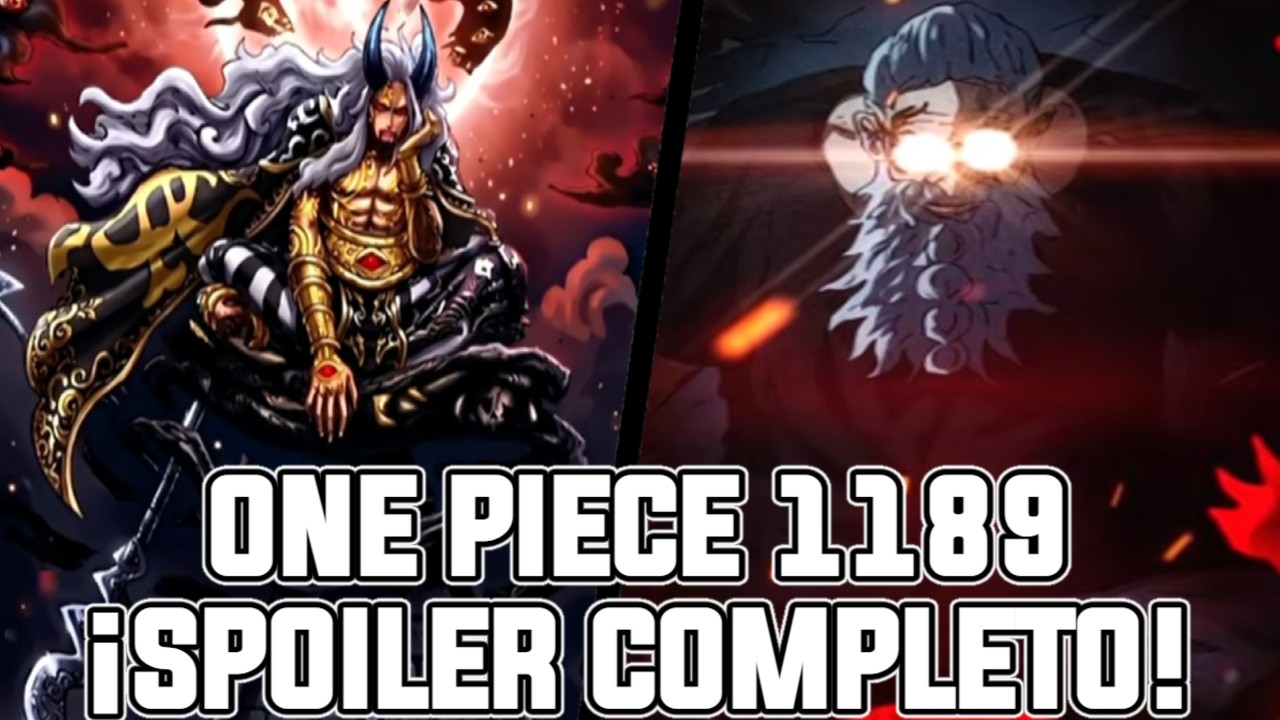 ONE PIECE CAPITULO 1189 (SPOILER COMPLETO) | SCOPPER GABAN Y EL ONE PIECE | EL PLAN DE SHANKS