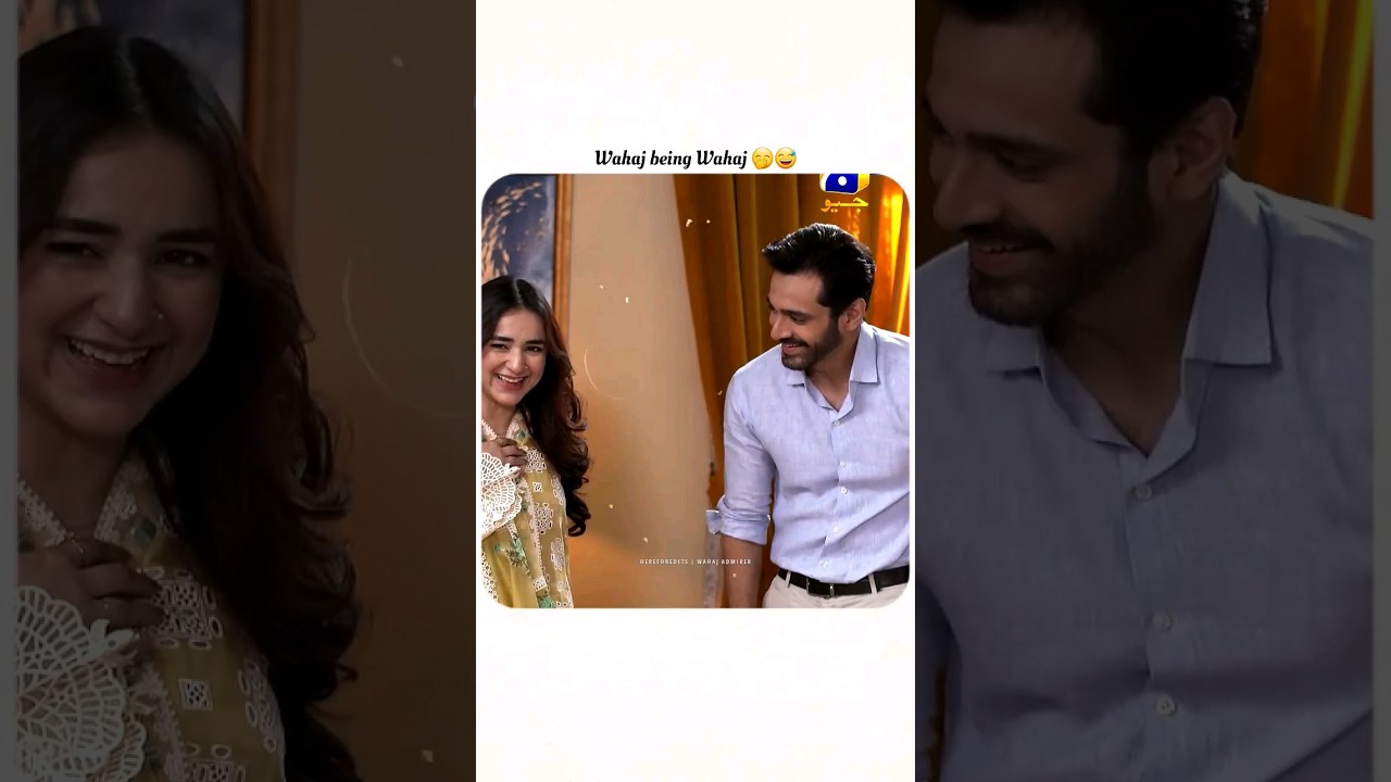 So what French did I say 🤭😅 #wahajali #terebin #bloopers #shorts #youtubeshorts