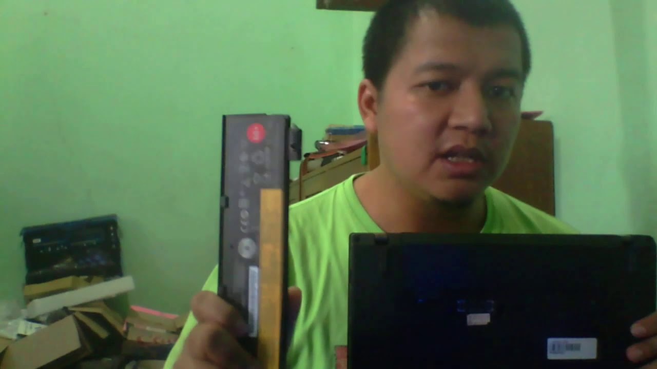 Hasil ujicoba baterai baru thinkpad x260 setelah di charge semalam