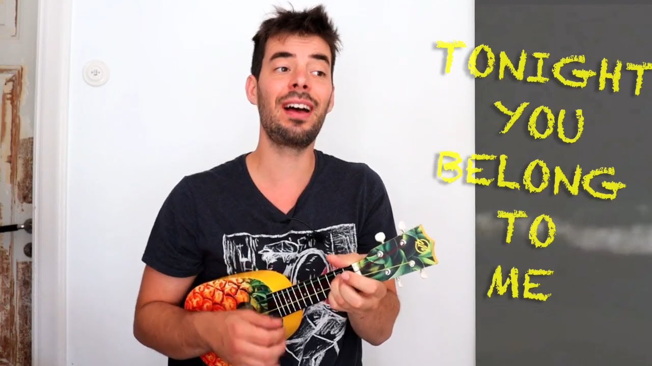 TONIGHT YOU BELONG TO ME - Uke Tutorial (The Jerk, Dean Martin, Peters, Zooey Deschanel)