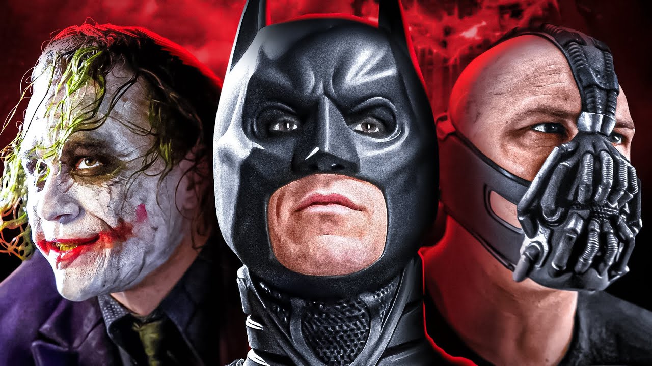 La trilogie THE DARK KNIGHT en 35 minutes !