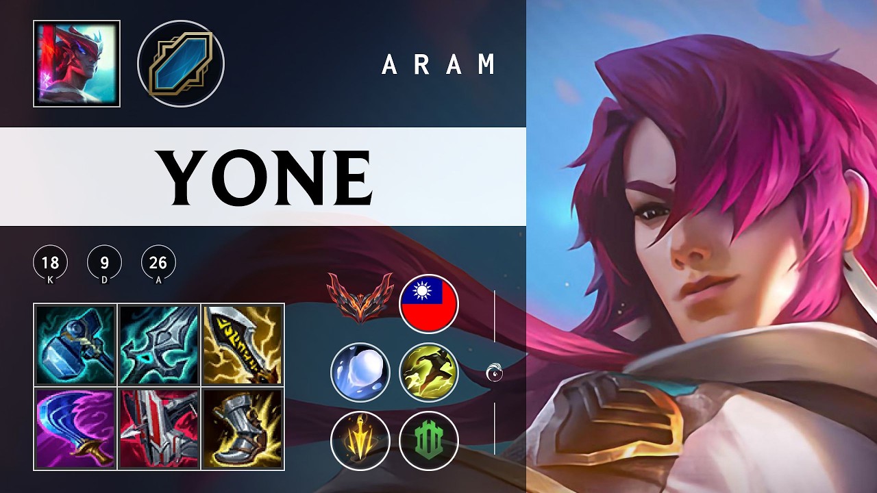 Yone ARAM - TW Grandmaster Patch 26.04