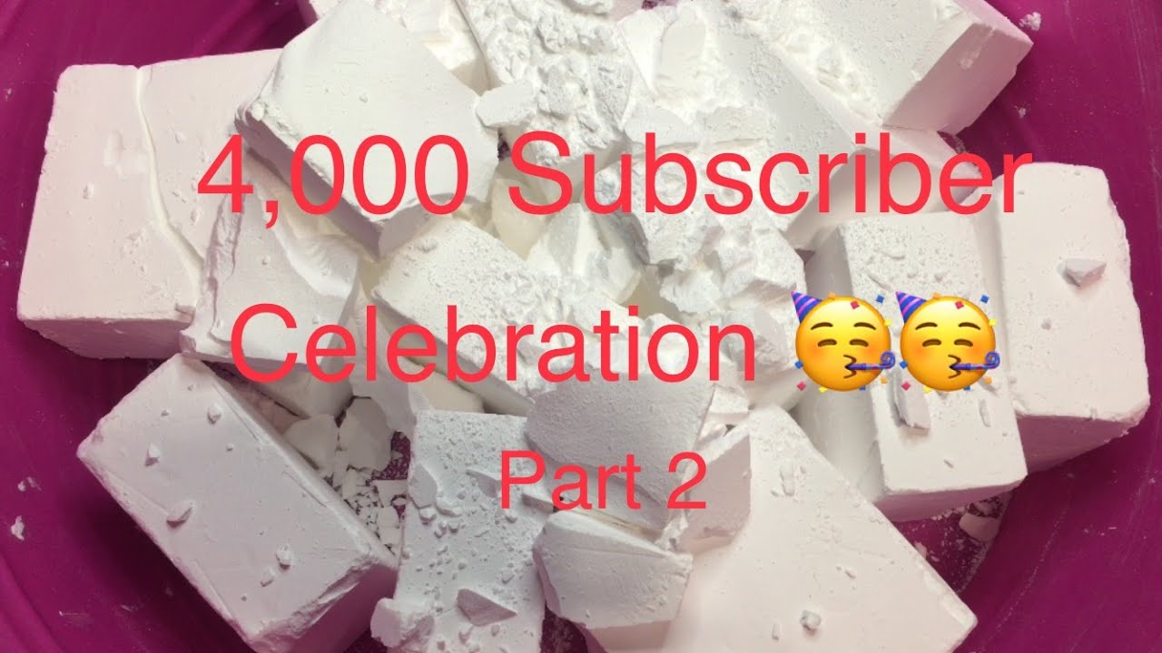 4000 Subscriber Celebration!! | Part 2 | 16 Plain Ader Gym Chalk  Blocks | ASMR | Relaxing