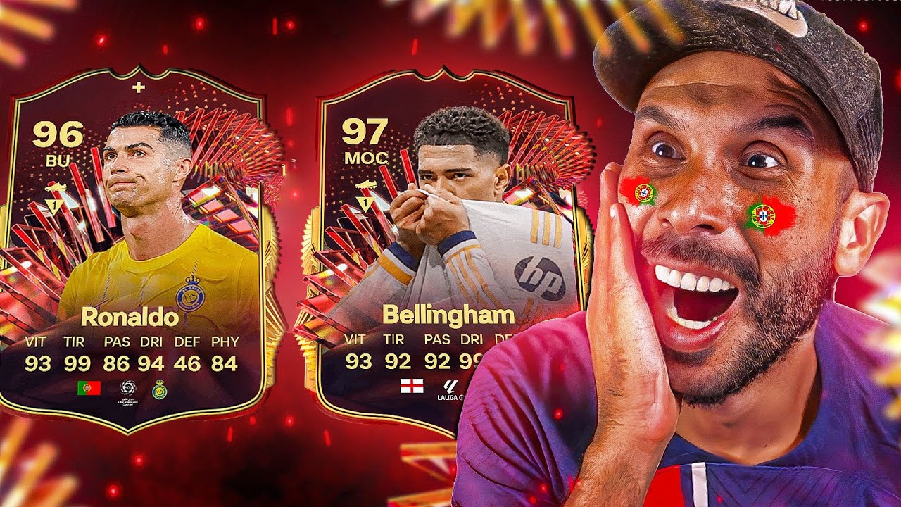 DINGUERIE 😨 ! JE pack le GOAT PORTUGAIS en RECOMPENSE FUTCHAMPION