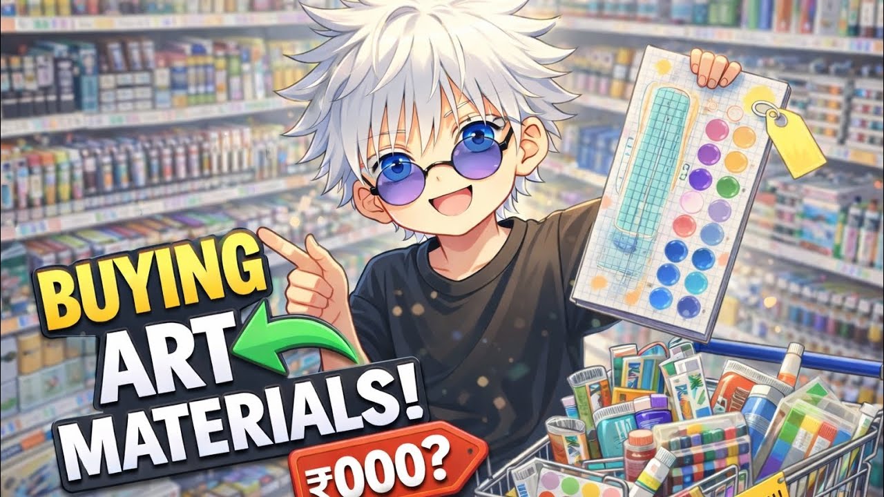 Art Supply Shopping 🛒 | Every Artist Dream 