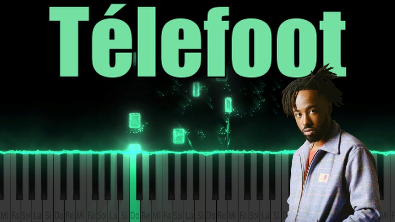 Luidji - Télefoot (Piano Tutoriel & Cover) - Niveau Moyen