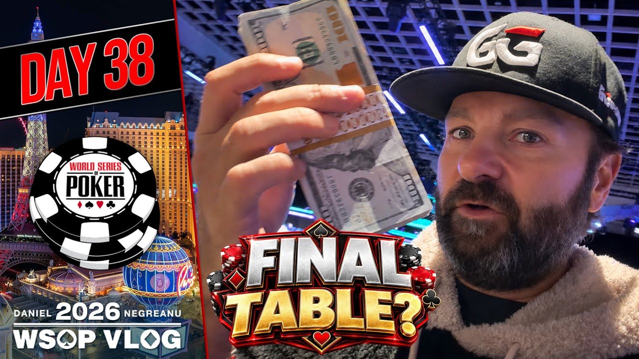 FINAL TABLE with MILLIONS at STAKE! - 2026 WSOP VLOG Day 38