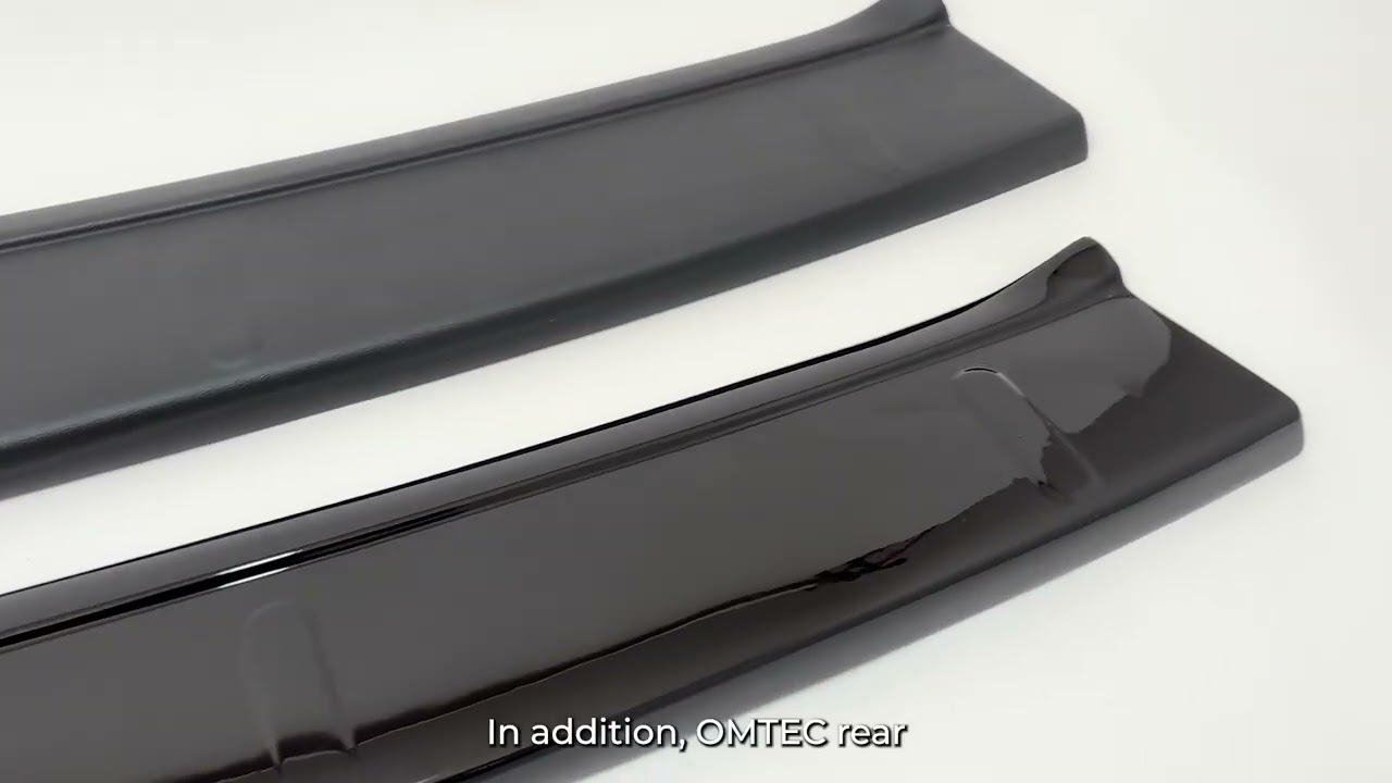 ABS Rear Bumper Loading Sill Protector Comparison – Quality Matters | Omtec