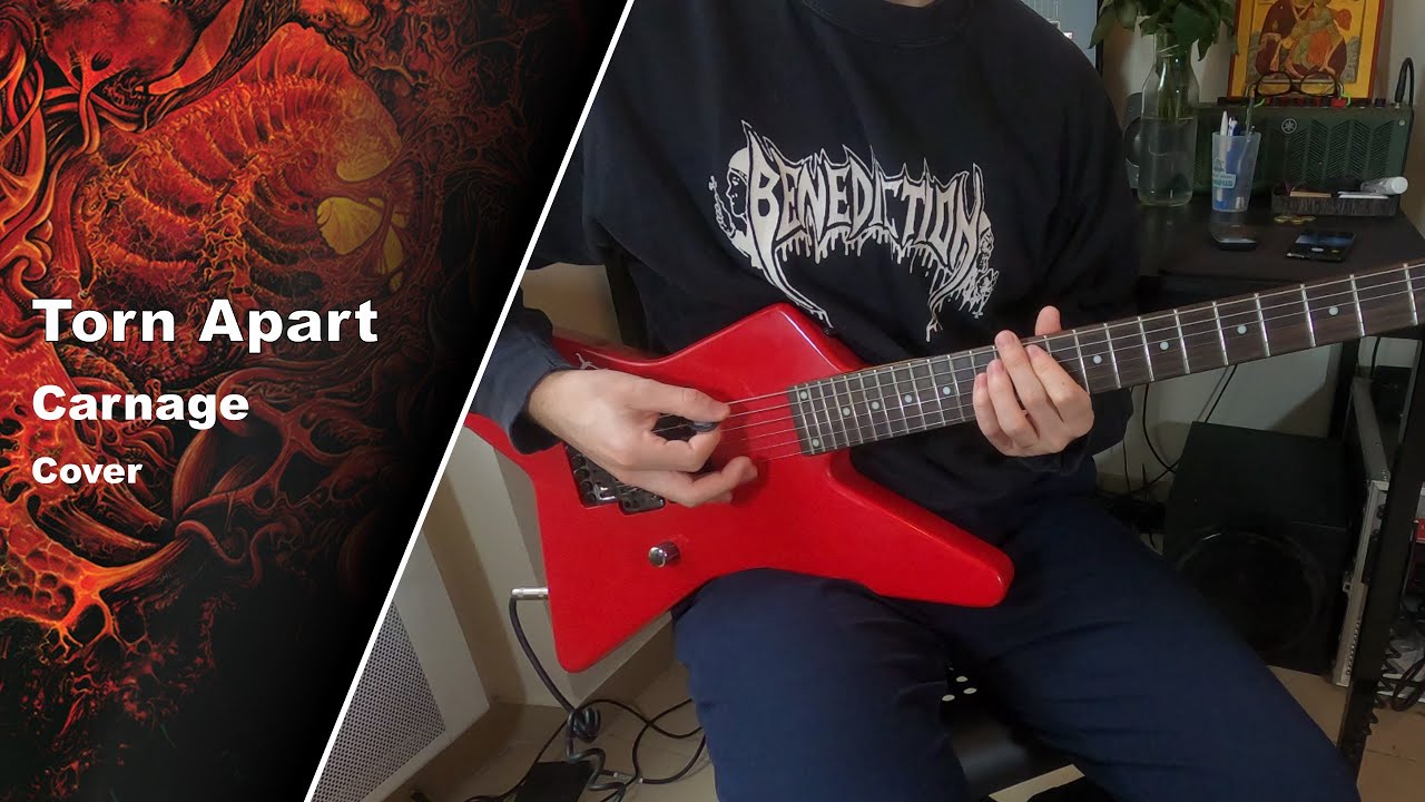 Carnage - Torn Apart - Cover w/Solo (+Tabs)