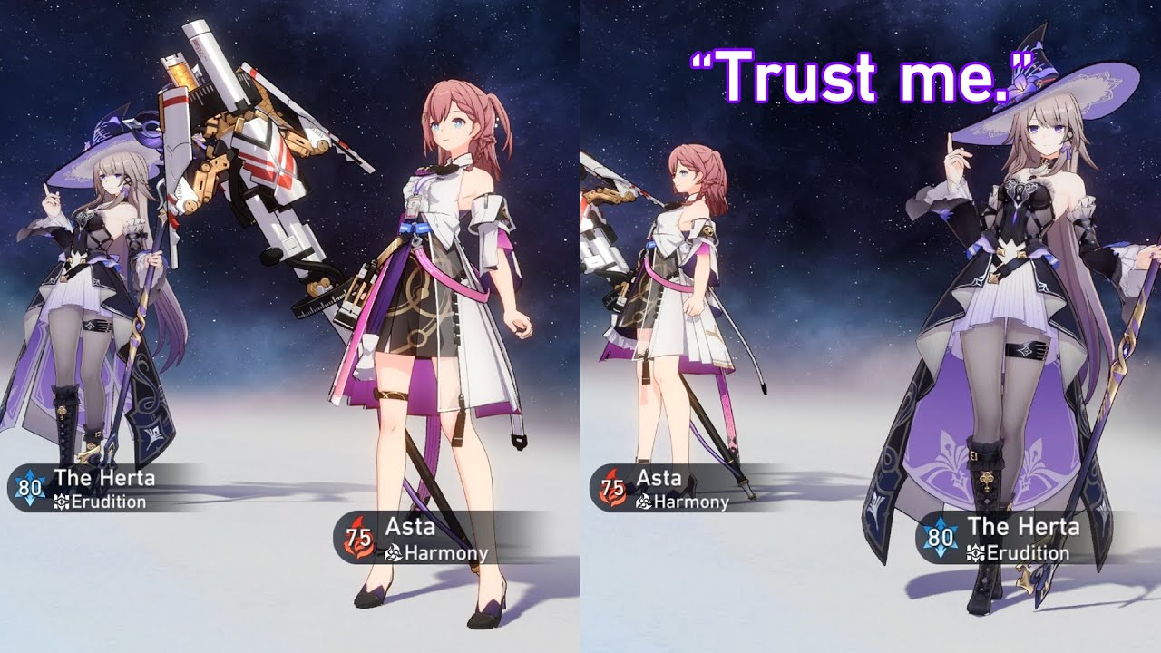 Asta & Madam Herta response when added TOGETHER 😭