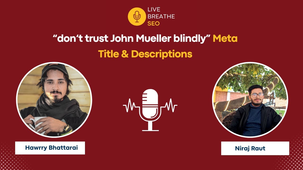 Are Meta Descriptions & Titles Google Ranking Factors? // Ask SEOs with Niraj Raut