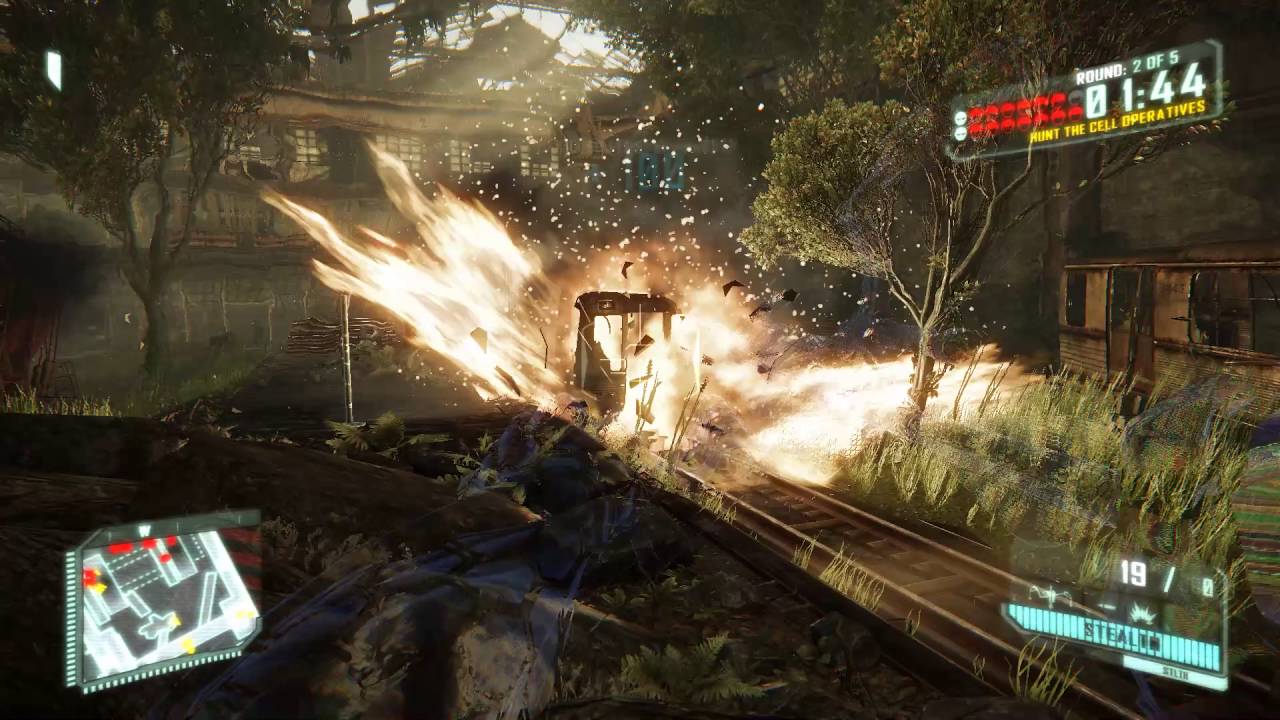 Crysis 3 Hunter mode. Levelled (Penn Depot Challenge)