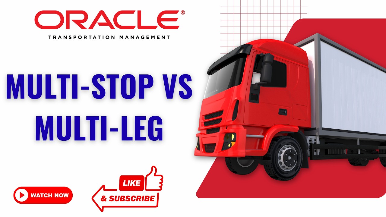 How Multi-Stop & Multi-Leg Planning Works in Oracle OTM | Practical Walkthrough