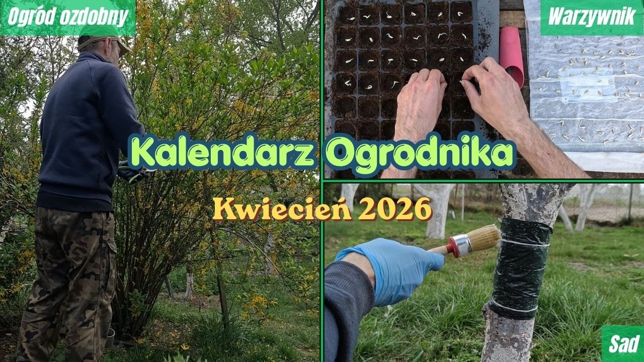 15 prac w ogrodzie w kwietniu. Kalendarz Ogrodnika 2026. Sad, warzywnik i ogr&oacute;d ozdobny