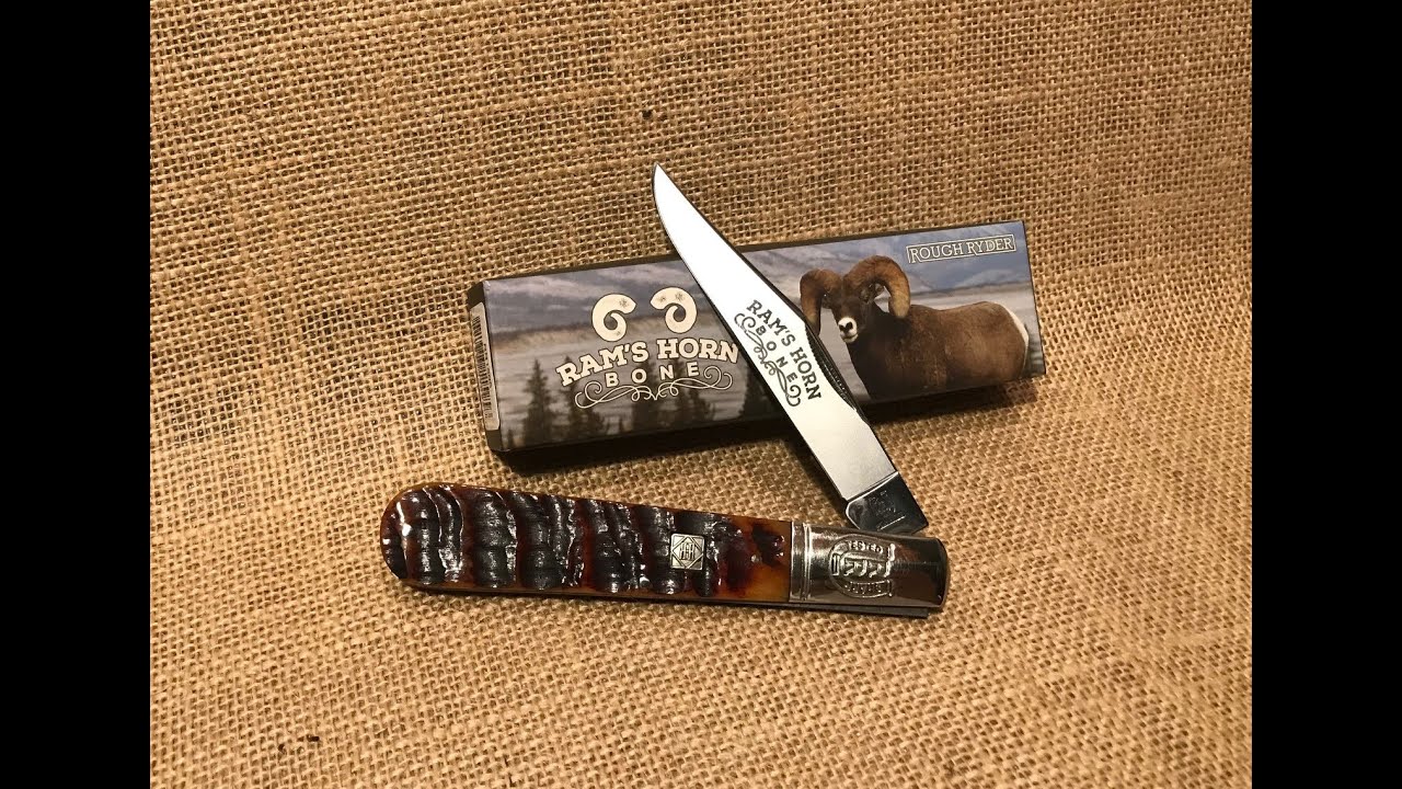 Rough Ryder Ram's Horn Bone Barlow