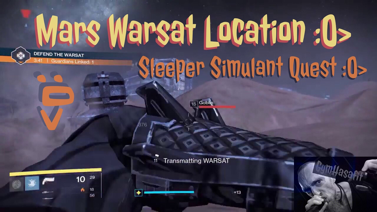 Destiny 1 : Mars Warsat Location (Defend the Warsat on Mars)