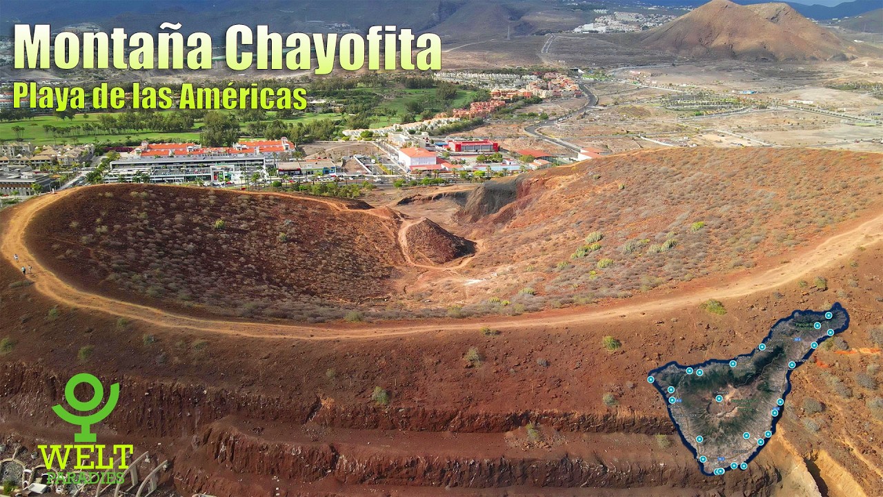 Monta&ntilde;a Chayofita Playa de las Am&eacute;ricas Teneriffa