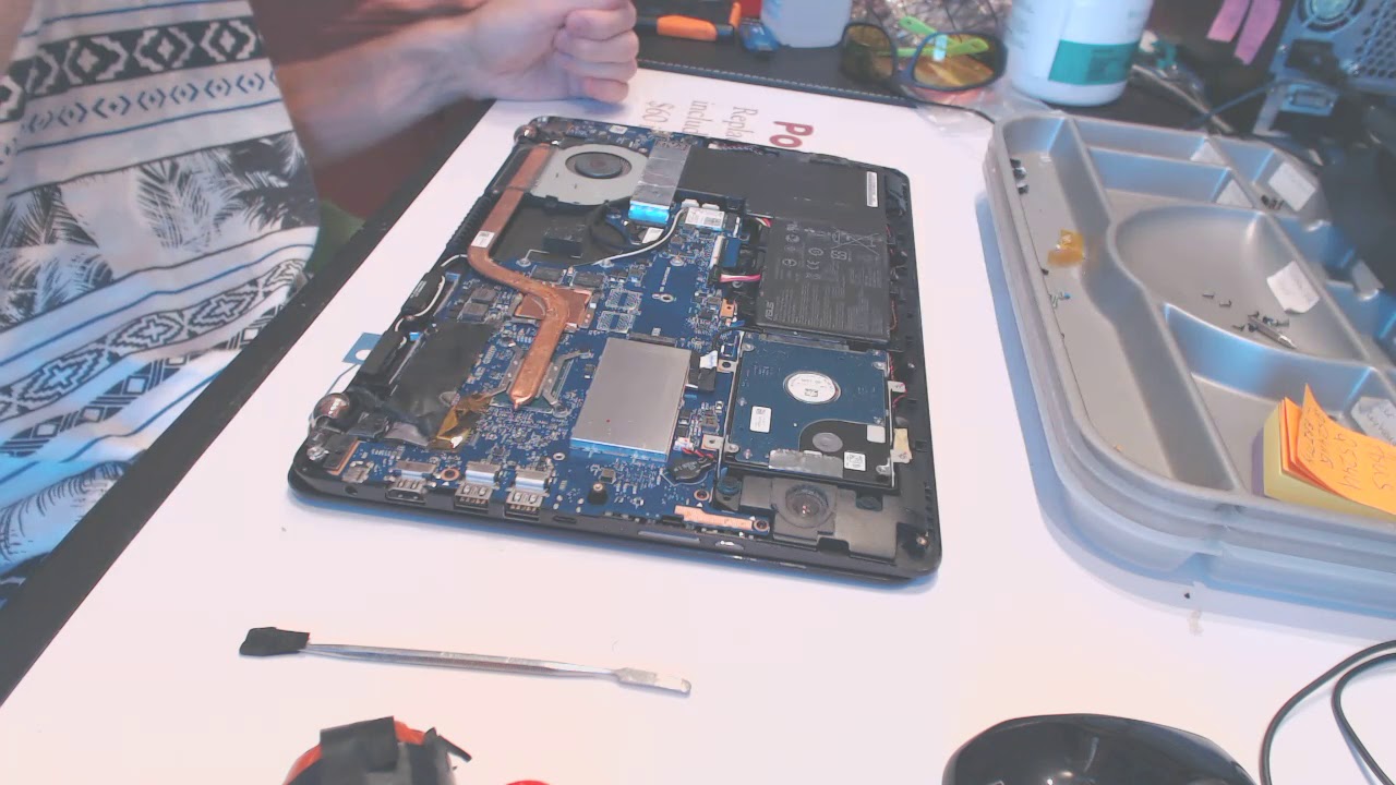 Asus Q524u q524uQ Laptop power jack repair fix problems broken dc socket input port