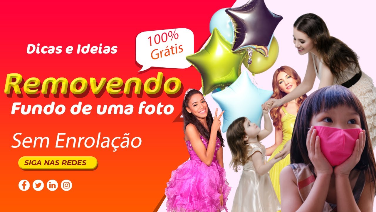 Remover o fundo da foto imagem em 1 Minuto sem Programa