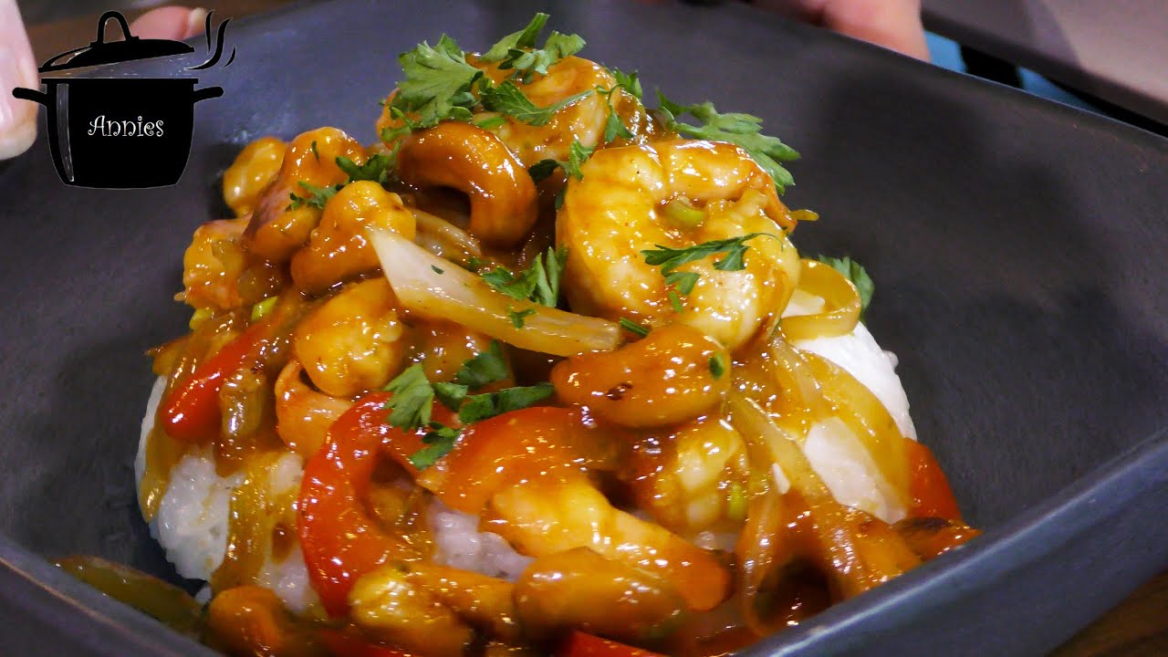 Kung Pao Shrimp in 1 Pan
