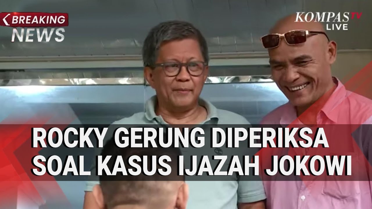 BREAKING NEWS - Rocky Gerung Diperiksa Terkait Kasus Ijazah Jokowi di Polda Metro Jaya