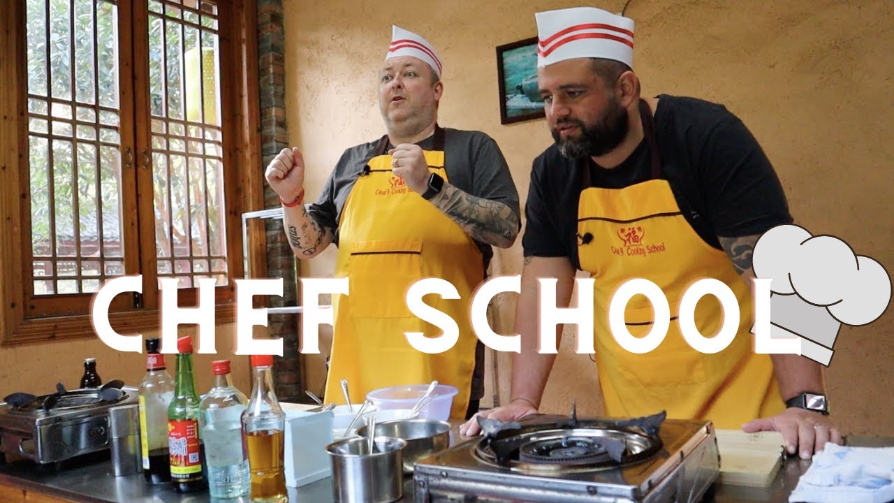 We did a cooking class in Yangshuo, China