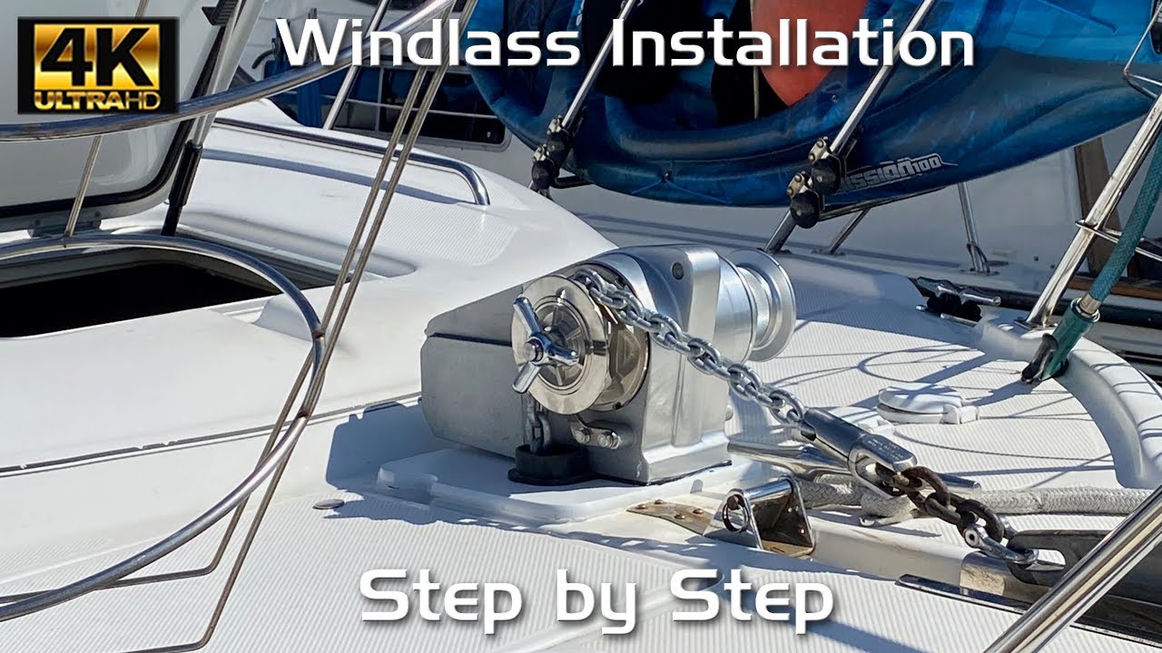 Windlass Installation Pt 2| EP 39 | Cruising/Boating Pacific Northwest MV Makena Kai Lofrans Cayman