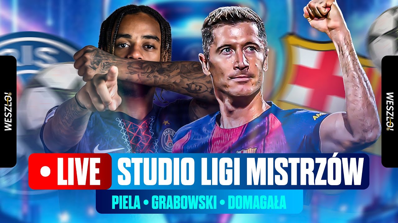 PSG LEPSZE OD BARCY, SZCZĘSNY BEZRADNY - OCENIAMY WTORKOWE I ŚRODOWE MECZE | LIVE OD 23:00