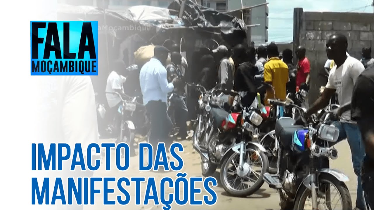 Nampula: Mototaxistas somam prejuízos durante os dias das manifestações @PortalFM24