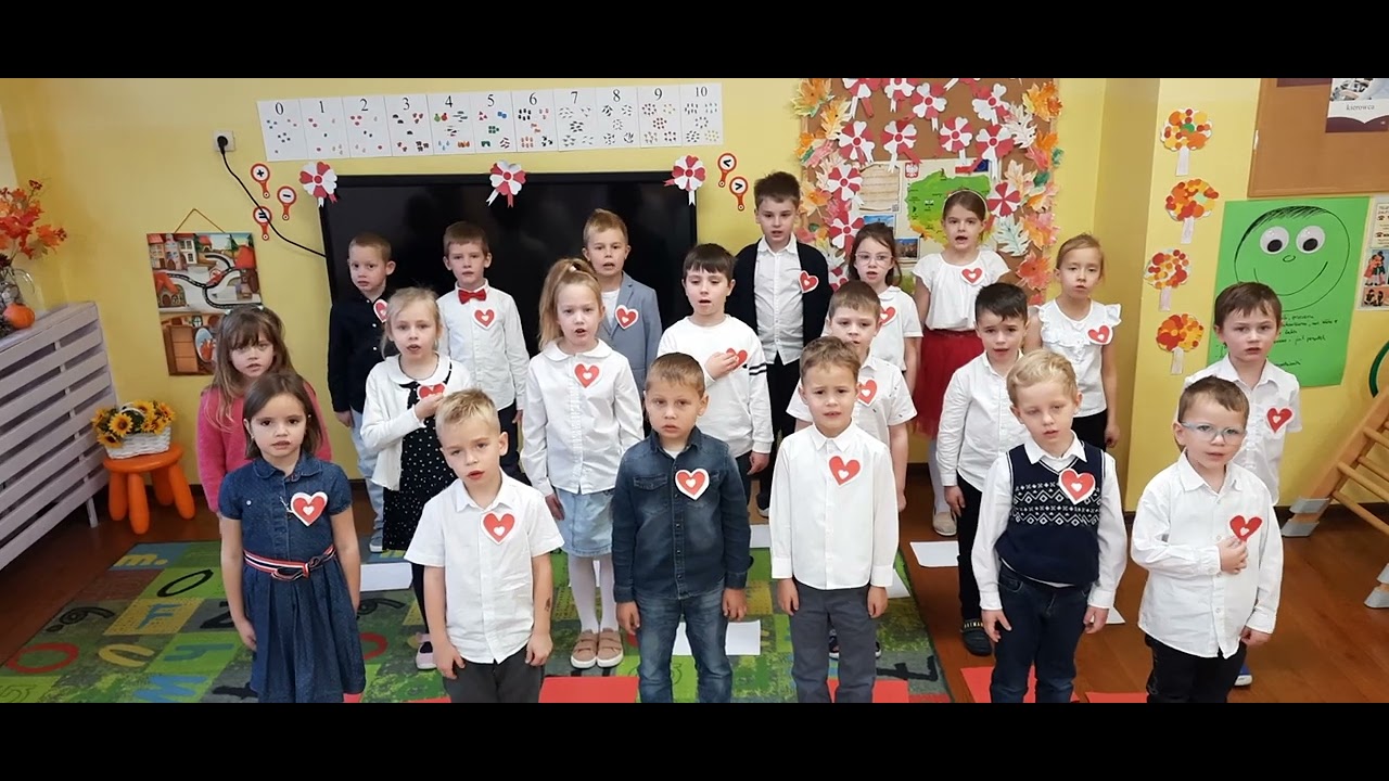 Świeto Niepodległości 11 listopada w grupie starszej 
