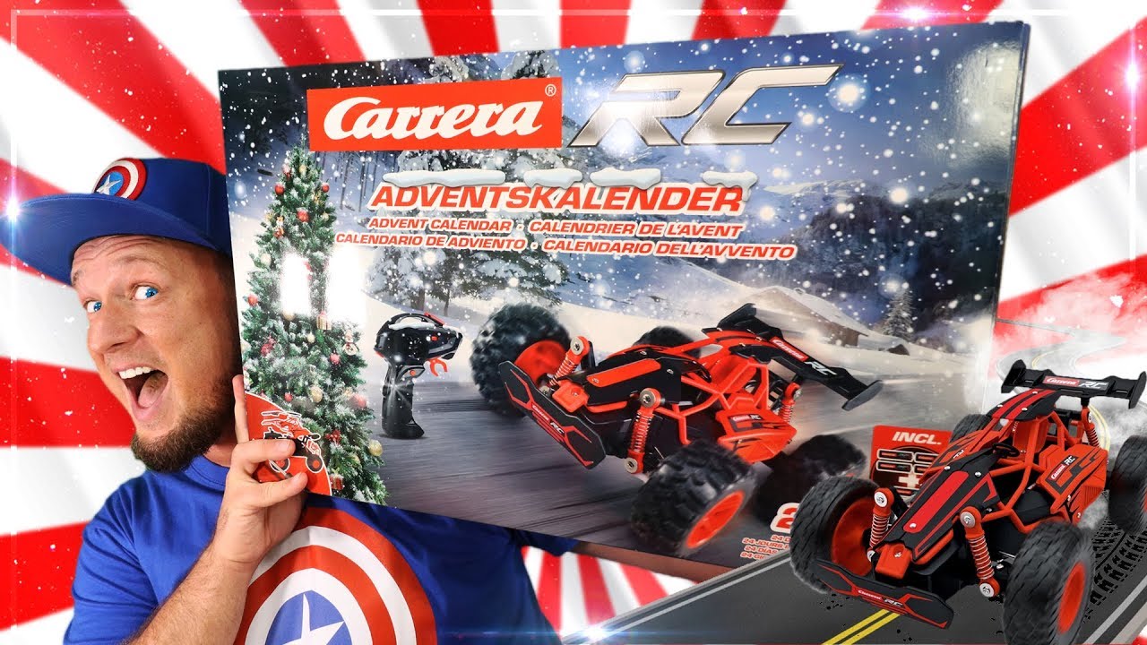 CARRERA RC ADVENTSKALENDER Spielzeug UNBOXING Deutsch