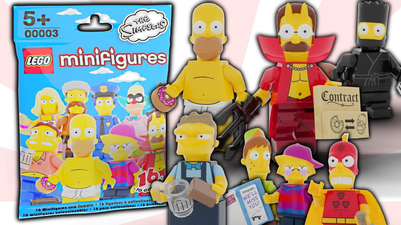 The LEGO Minfigures Simpsons Series 3 WE NEEDED!