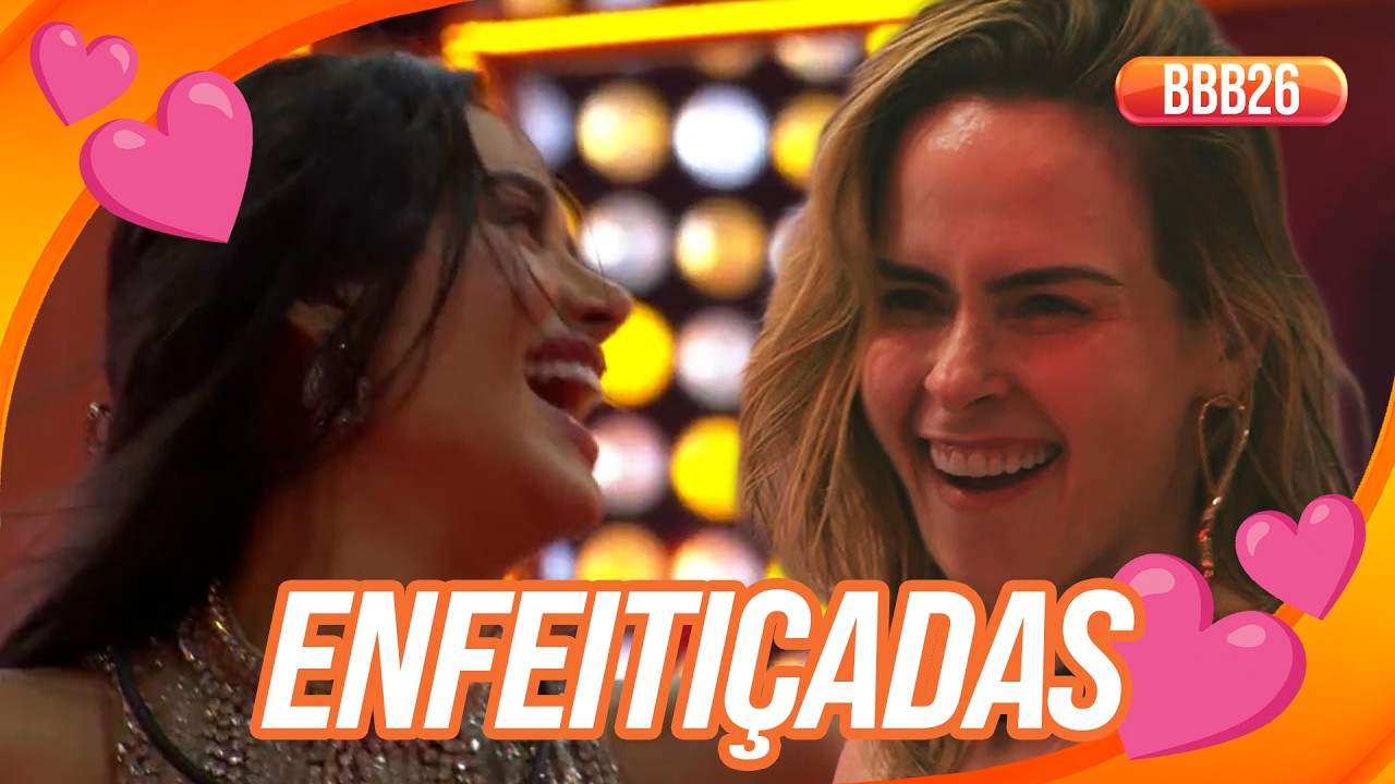 ENFEITIÇADAS! 🪄 E se rolasse uma paixão entre Jordana e Ana Paula Renault? | BBB 26
