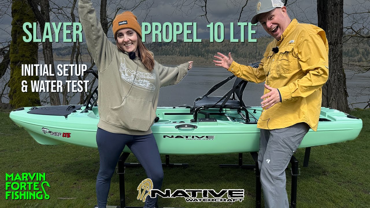 Native Watercraft Slayer Propel 10 LTE - Initial Setup & Water Test