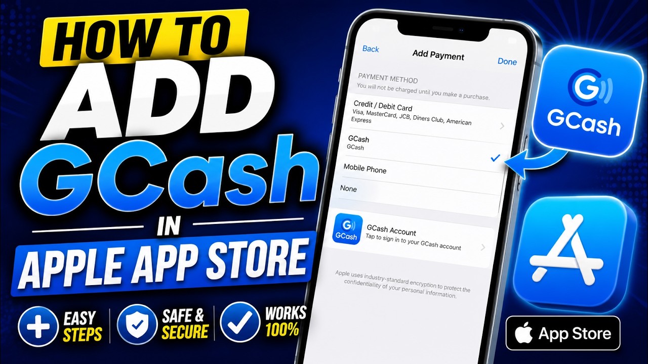 Как добавить GCash в Apple App Store за считанные минуты!