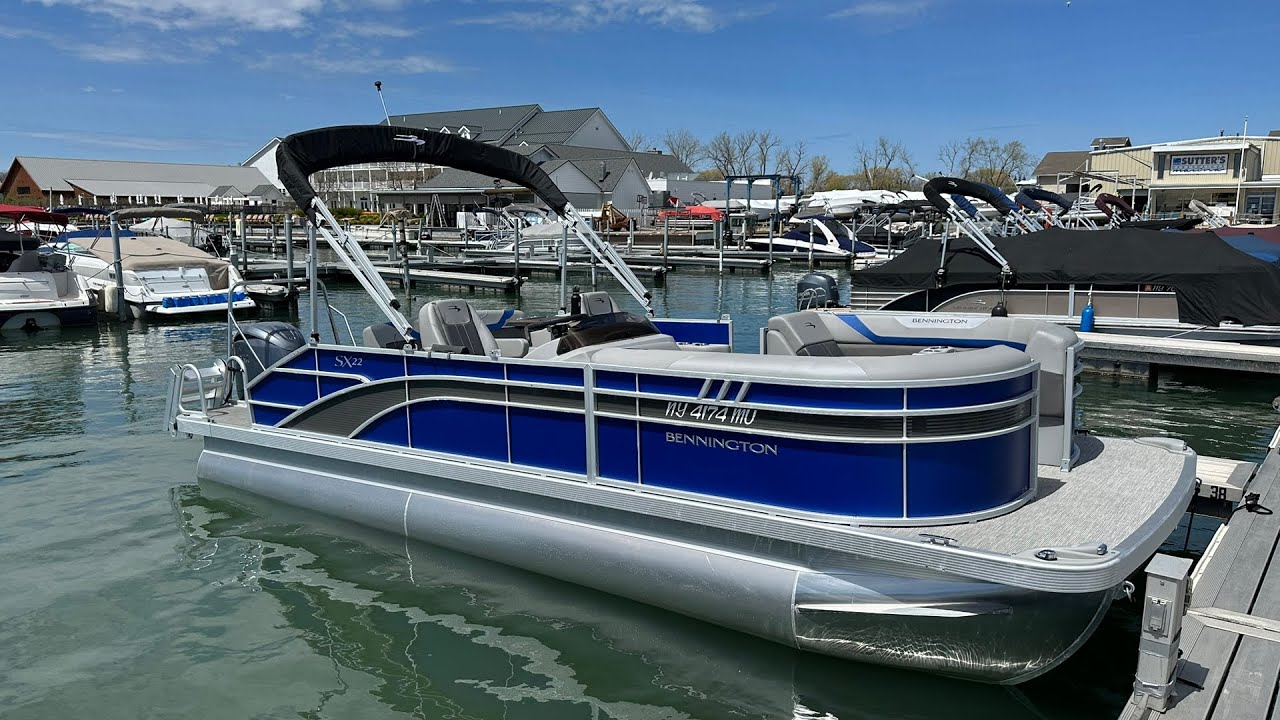 Onboard my Bennington 2024 22SXSB Tritoon